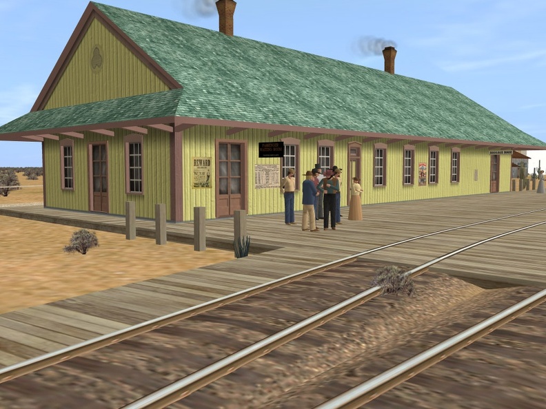 Virginia City Passenger Depot